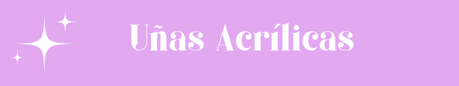 Uñas acrílicas